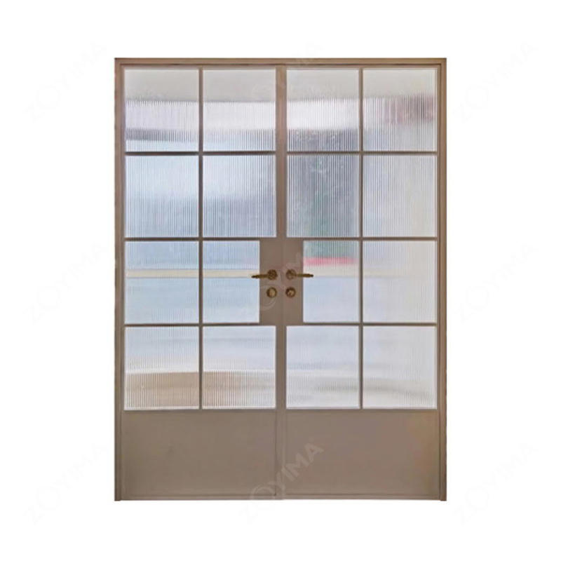 ZYM-W176 Customized luxurious colorful wrought iron doors