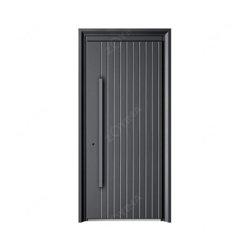 ZYM-S529 Entry metal double panel tank style real bullet proof door 
