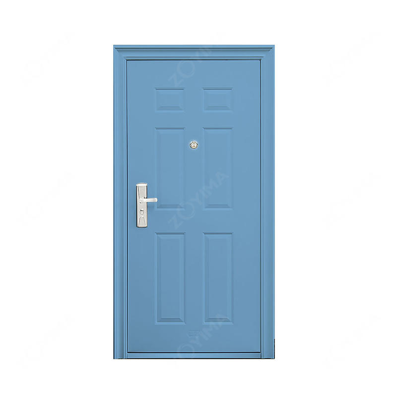 ZYM-S167 Classic villa entrance power coating single steel door 