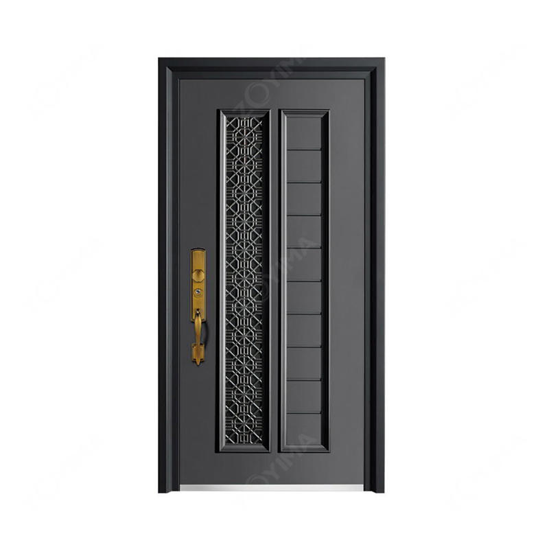 ZYM-S572 Newest design wholesale hot sale twins steel door