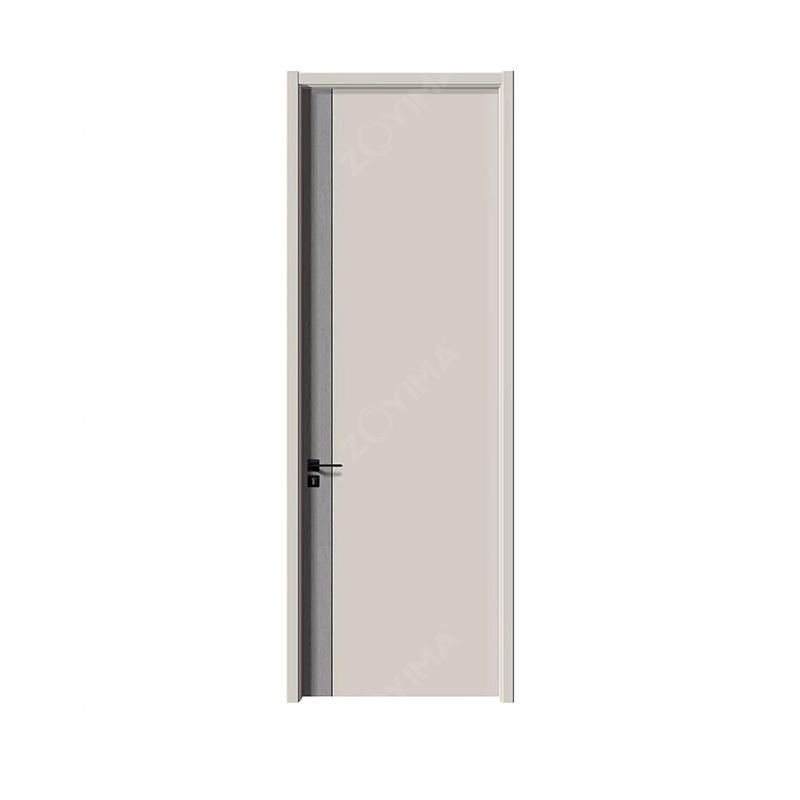 ZYM-W085 Dark color department simple wooden door