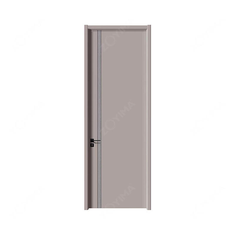 ZYM-W087 Wooden door with vertical stripes